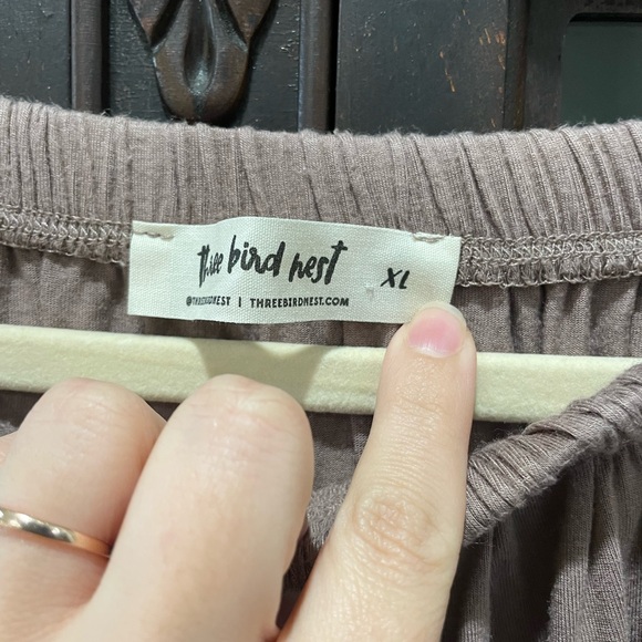 Three Birds Nest Mauve maxi skirt - Picture 2 of 2